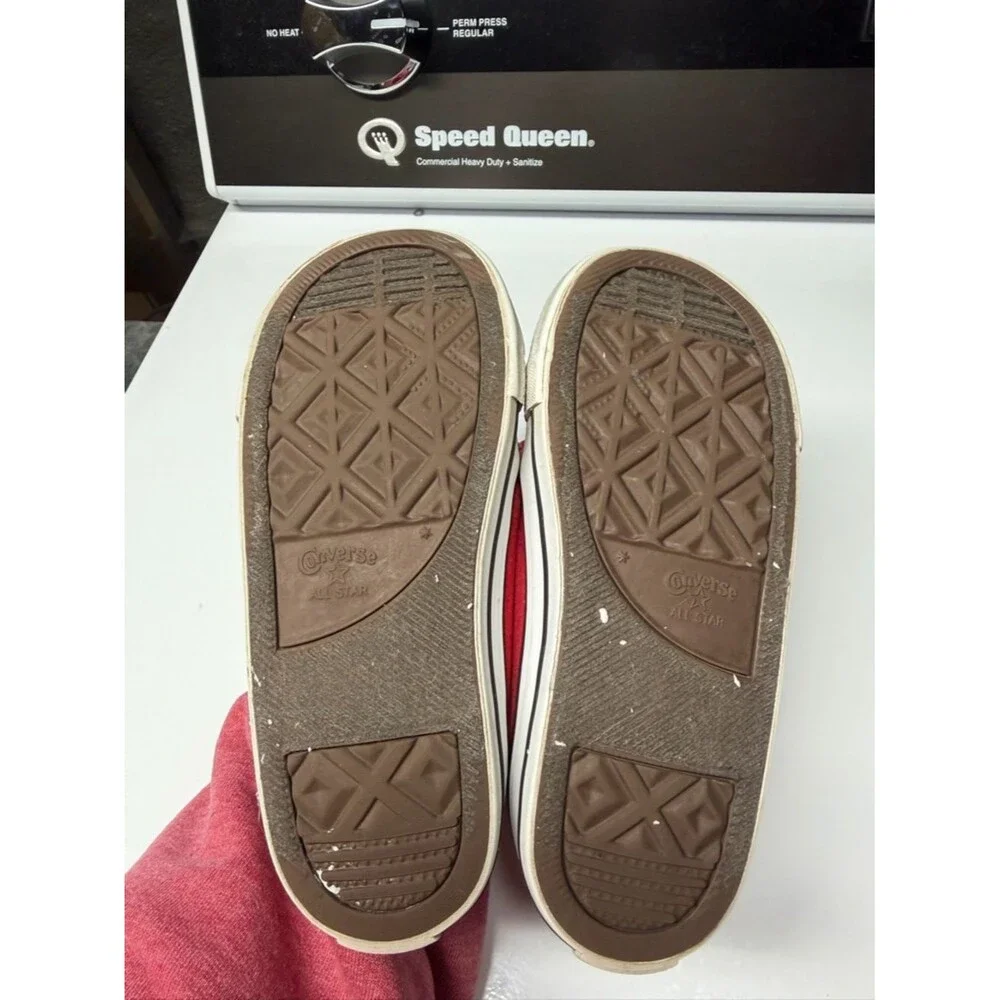 Converse Kids Red Canvas Low-Top